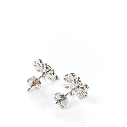 Tiffany Sterling Silver 18K Yellow Gold Paloma Picasso Daisy Stud Earrings 3 of 5