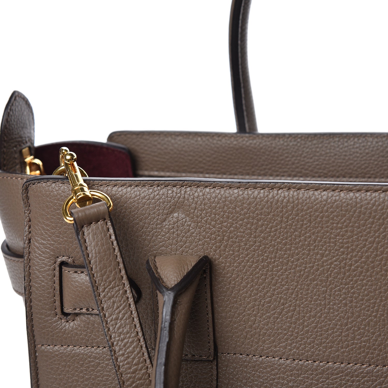 Mulberry Small Classic Grain Small Bayswater Zip Tote Clay 11 of 16