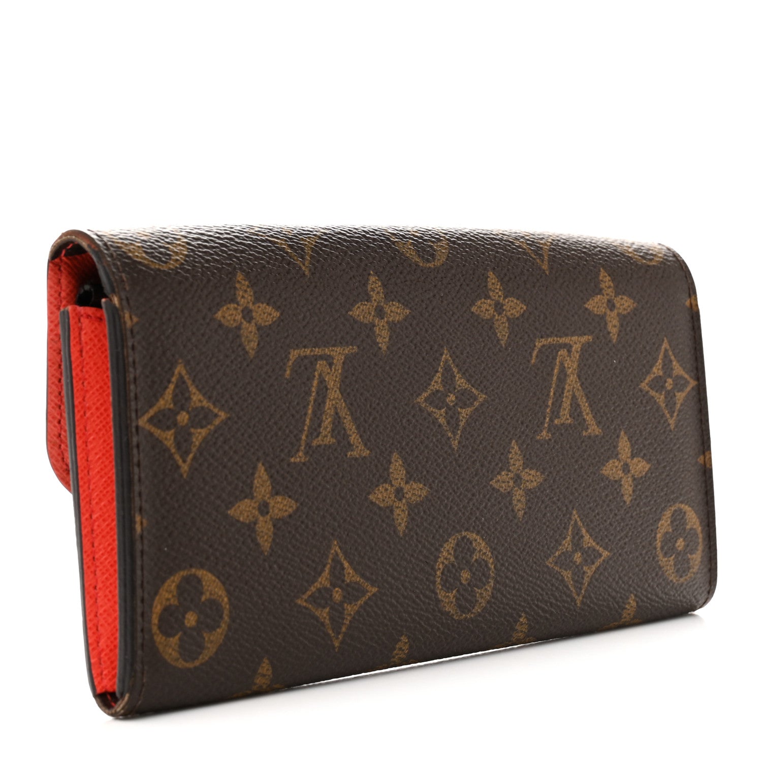 Louis Vuitton Monogram Emilie Wallet Poppy 3 of 13