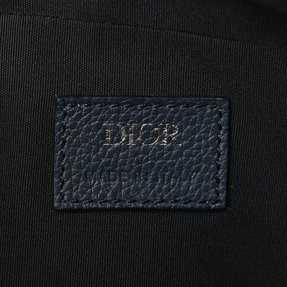 Christian Dior HOMME Oblique Jacquard Safari Messenger Navy Blue 6 of 9