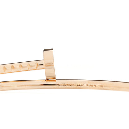 Cartier 18K Pink Gold Small Juste Un Clou Bracelet 16 3 of 4
