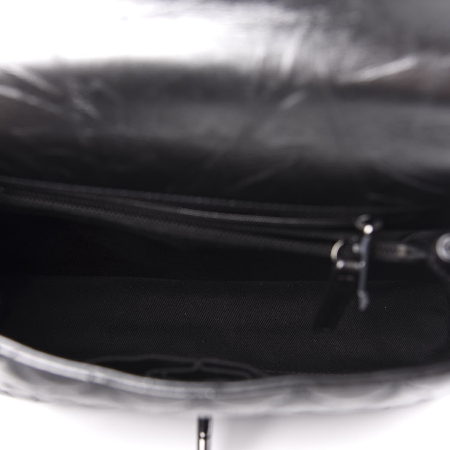 Chanel Aged Calfskin Quilted Small Coco Handle Flap So Black 5 of 10