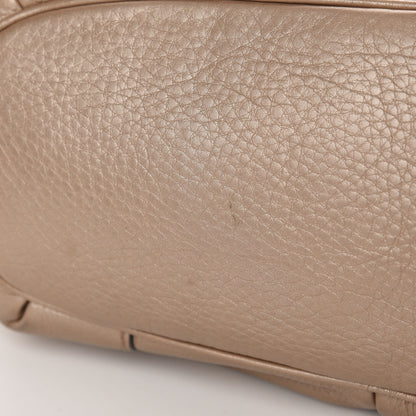 Gucci Metallic Calfskin Medium Sukey Top Handle Bag Pink 14 of 17