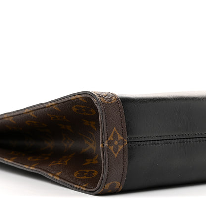 Louis Vuitton Calfskin Monogram Nova Vibe MM Black 8 of 11