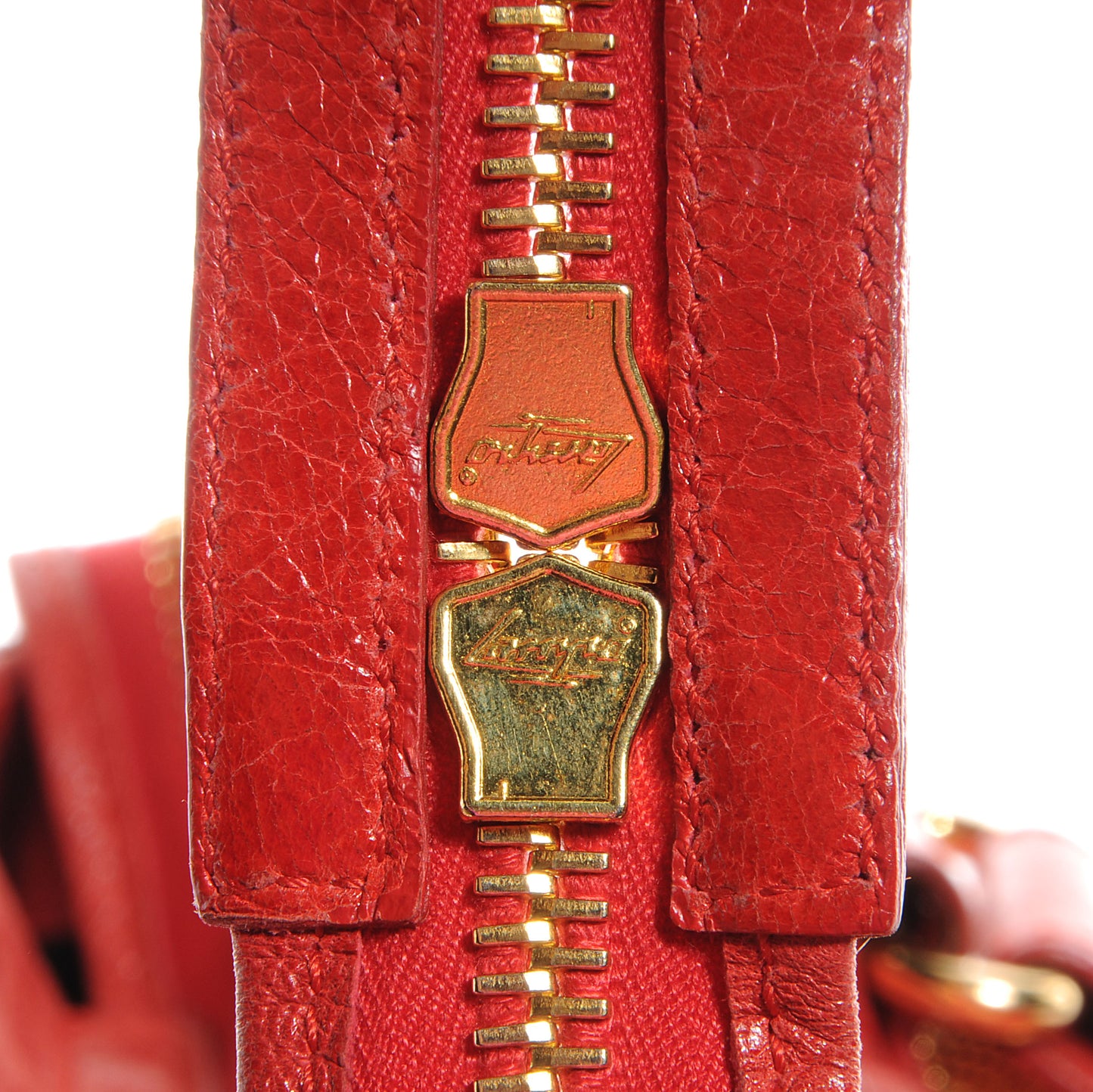 Chevre Giant 21 Gold Hardware City Vermillion