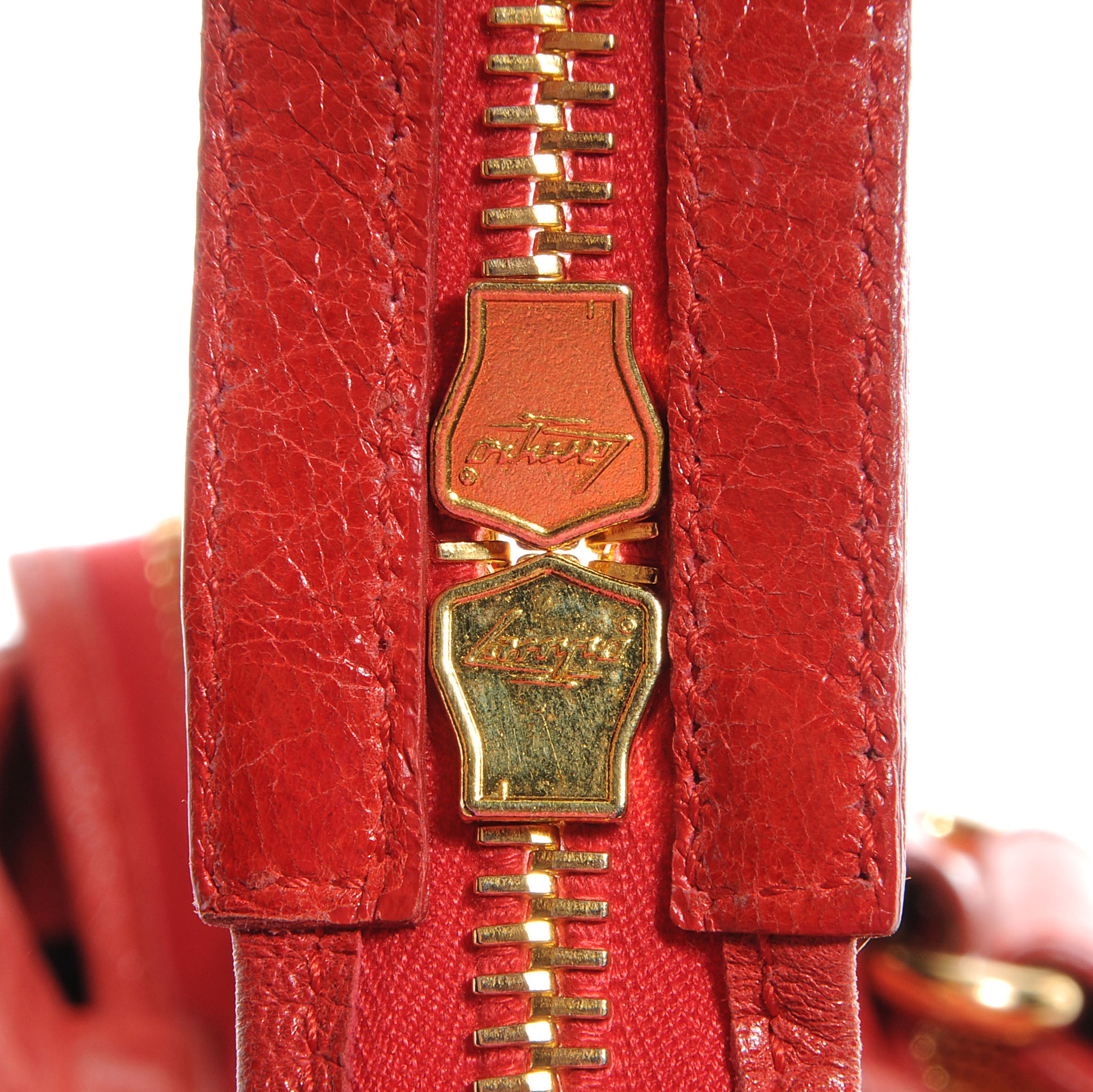 Balenciaga Chevre Giant 21 Gold Hardware City Vermillion 10 of 13