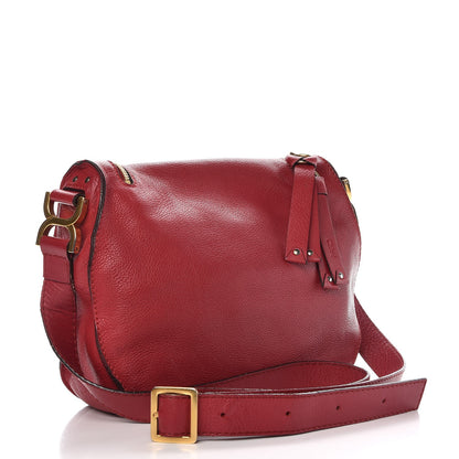 Chloe Calfskin Medium Marcie Crossbody Bag Berry Cupcake 3 of 21