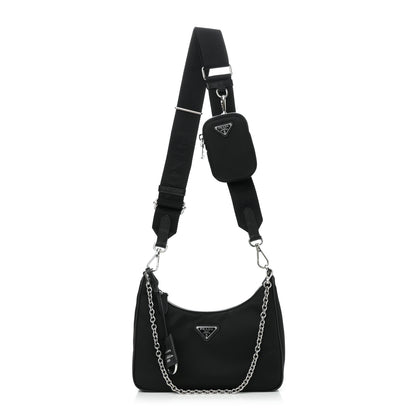 Prada Nylon Re-Edition 2005 Shoulder Bag Black 1 of 10
