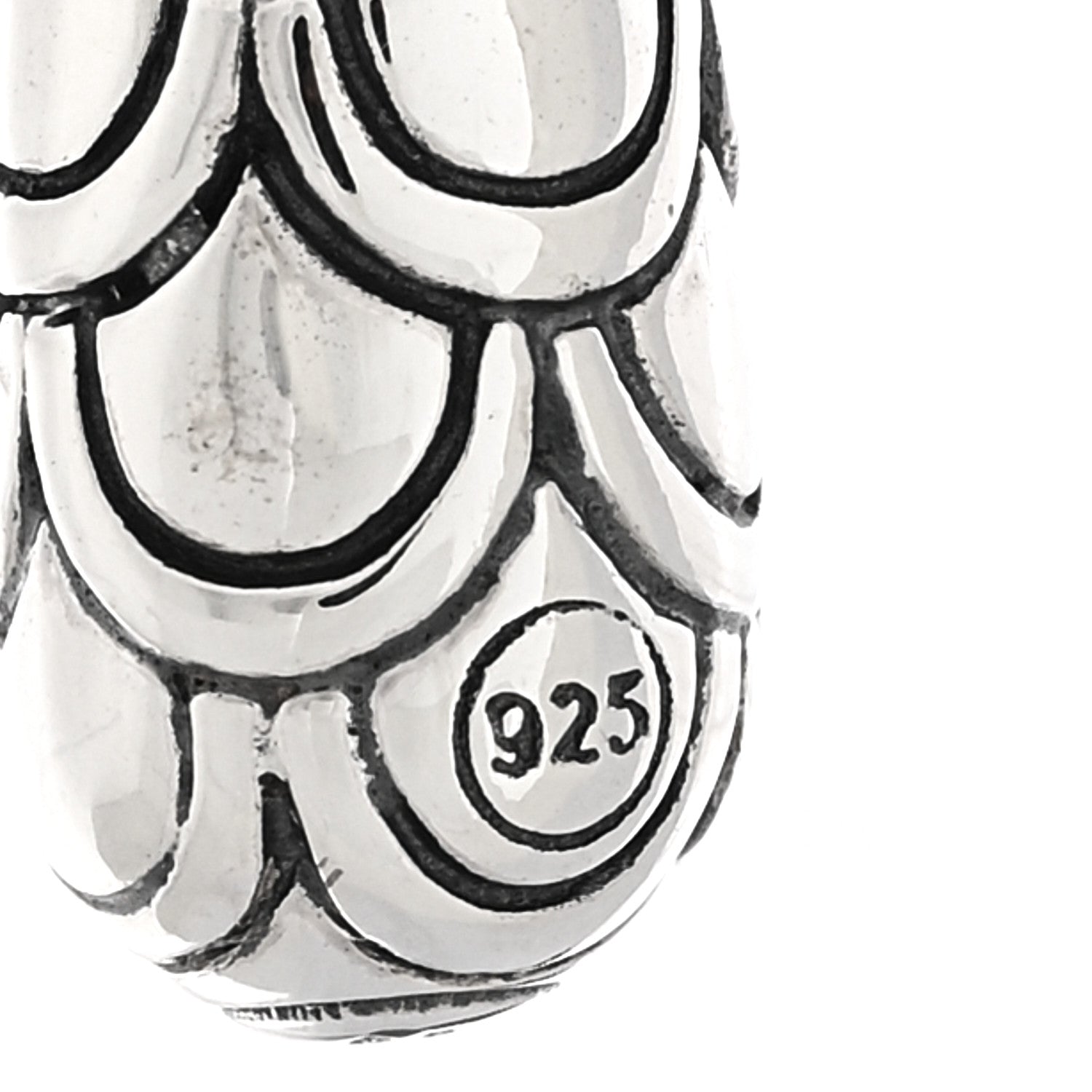 John Hardy Sterling Silver Legends Naga Drop Earrings 4 of 4