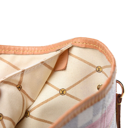 Louis Vuitton Damier Azur Summer Trunks Neo Neverfull MM 7 of 18