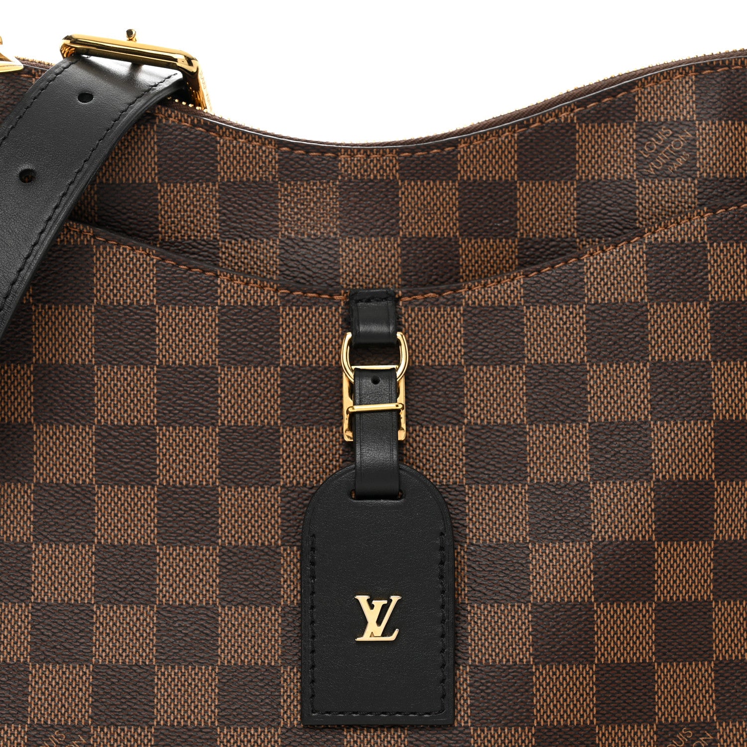 Louis Vuitton Damier Ebene Odeon MM Black 5 of 10