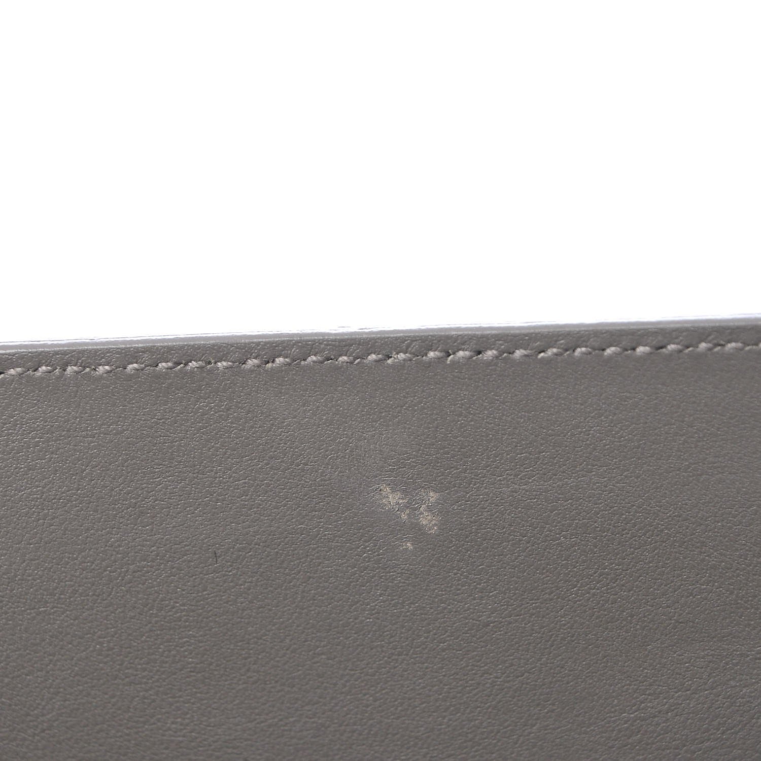 Saint Laurent Calfskin Crocodile Embossed Small Sac De Jour Fog 9 of 12