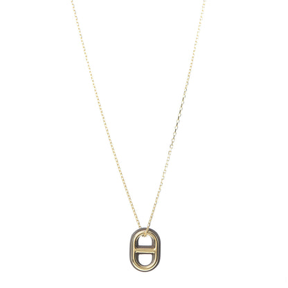 Hermes Swift O'Maillon Pendant Necklace Etoupe 1 of 6