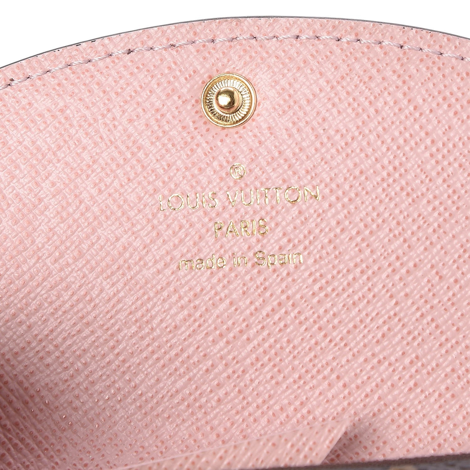 Louis Vuitton Monogram Rosalie Coin Purse Rose Ballerine 6 of 7