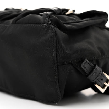 Prada Nylon Vela Mini Crossbody Backpack Black 9 of 9