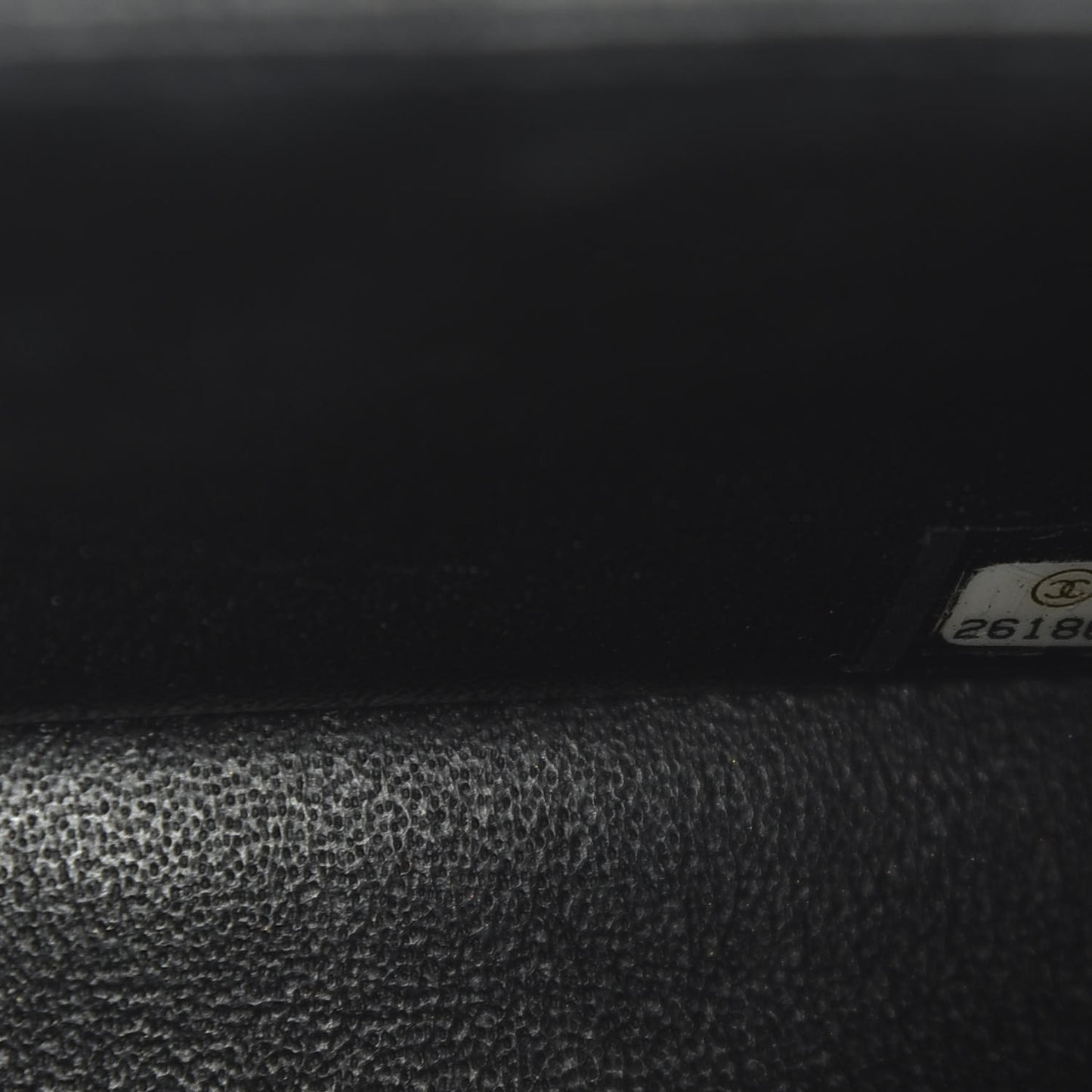 Caviar Quilted Mini Rectangular Flap Black