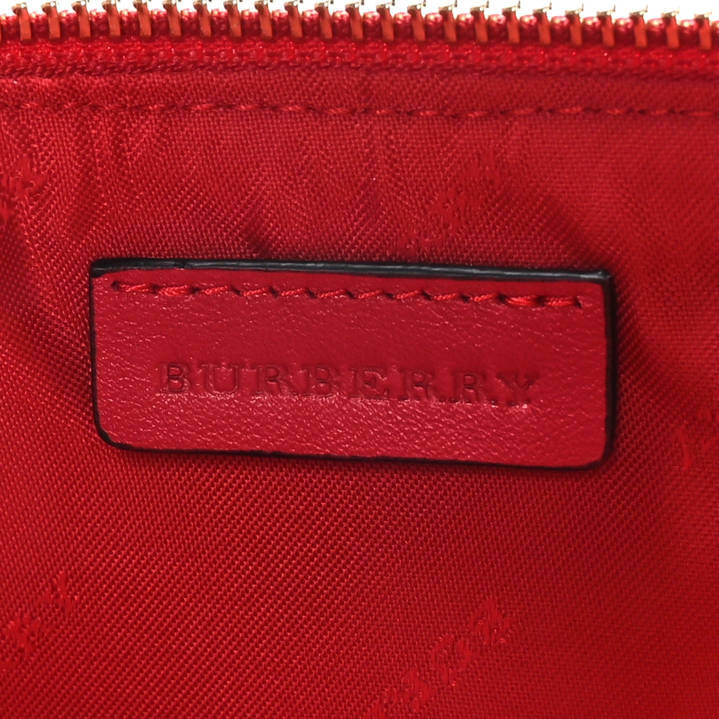 Haymarket Check Small Peyton Crossbody Clutch Bag Military Red