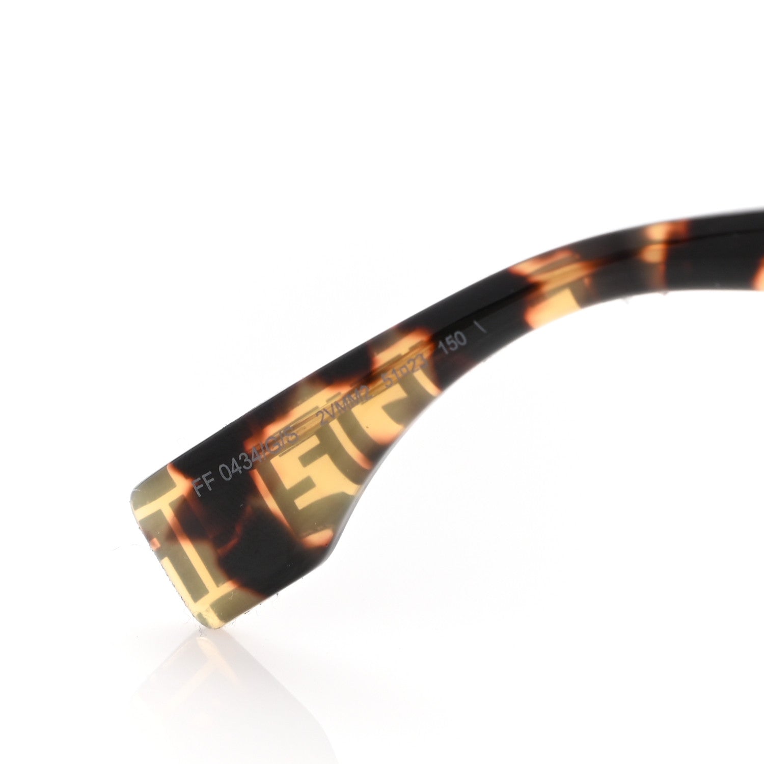 Fendi Acetate FF 53mm Sunglasses 0435/S Tortoise 8 of 9