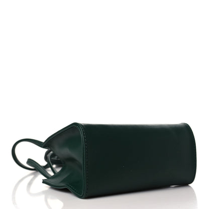 Telfar Vegan Leather Small Shopping Bag Dark Olive 4 of 9
