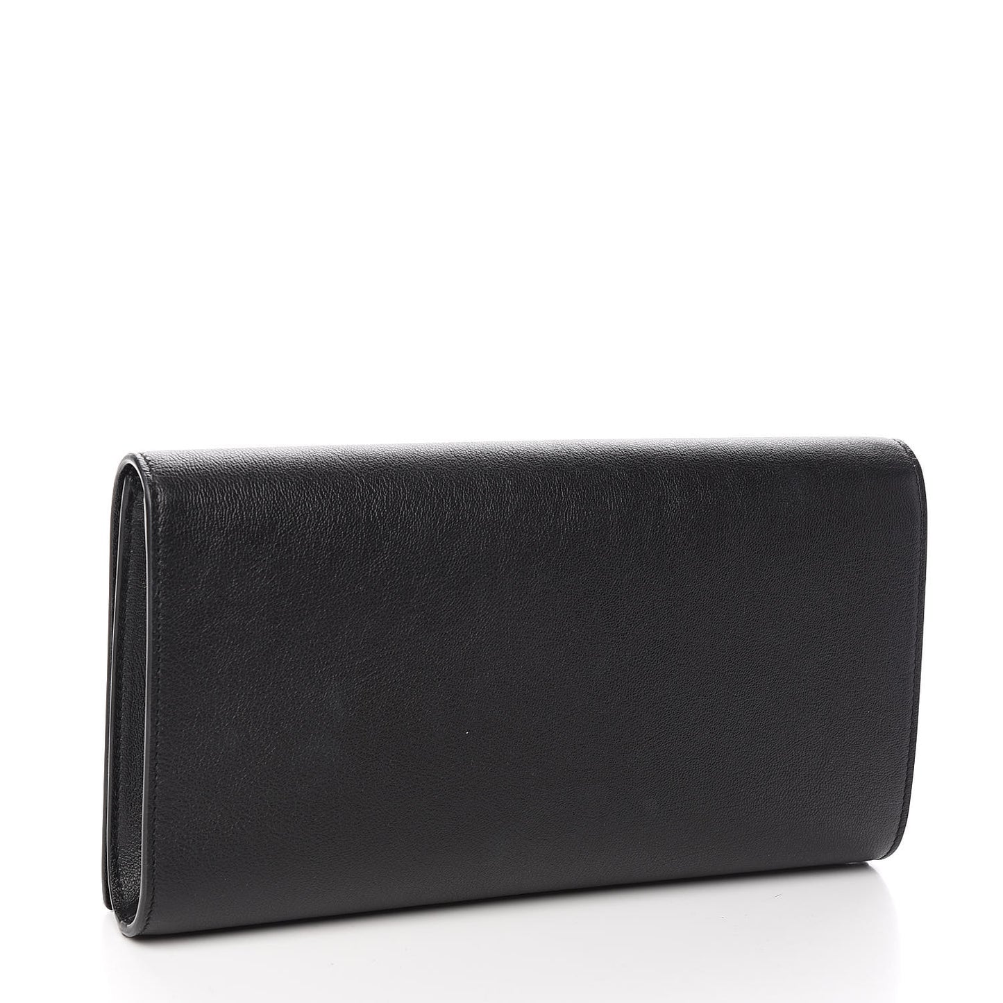 Calfskin Monogram Large Belle De Jour Clutch Black