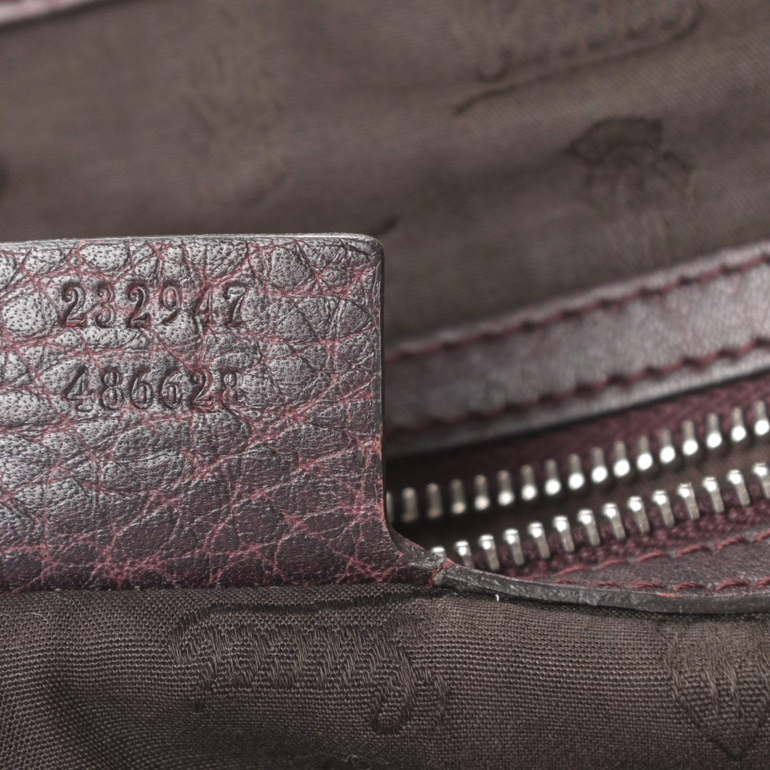 Gucci Monogram Medium Bamboo Bar Tote Brown 7 of 15