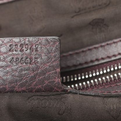 Gucci Monogram Medium Bamboo Bar Tote Brown 7 of 15