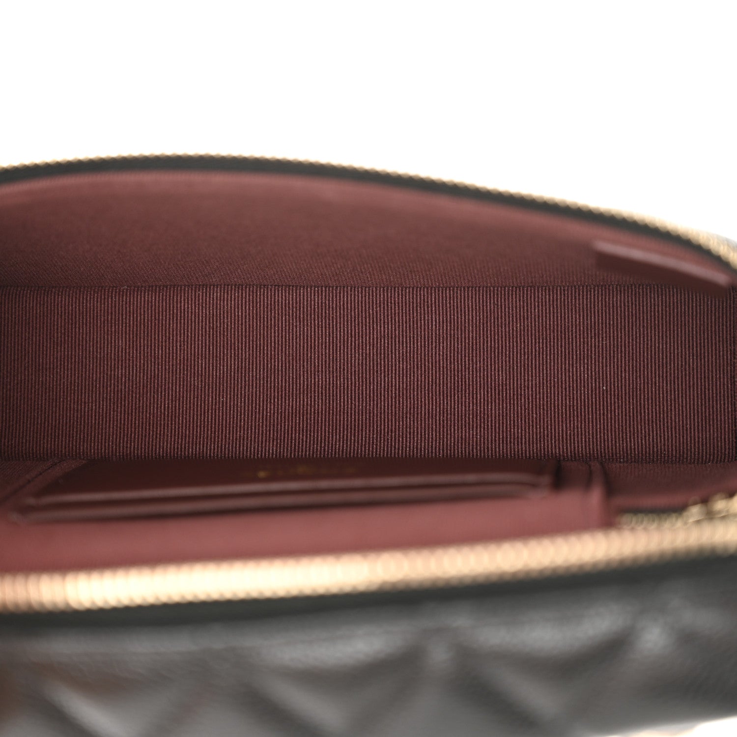Chanel Caviar Quilted Top Handle Slim Vanity With Chain Black 5 of 12