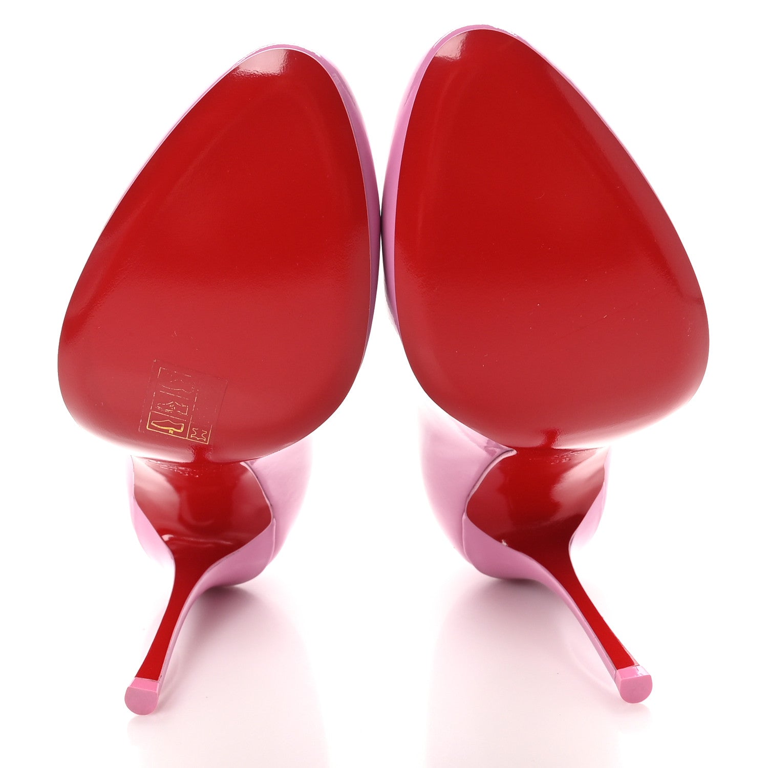 Christian Louboutin Patent Fifi 100 Pumps 39 Pink 6 of 8