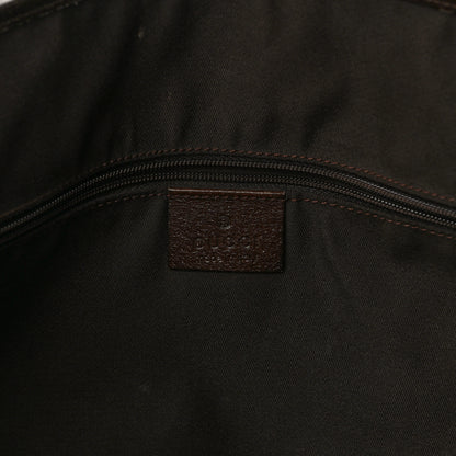 Gucci GG Monogram Web Pop Tote Dark Brown 6 of 16