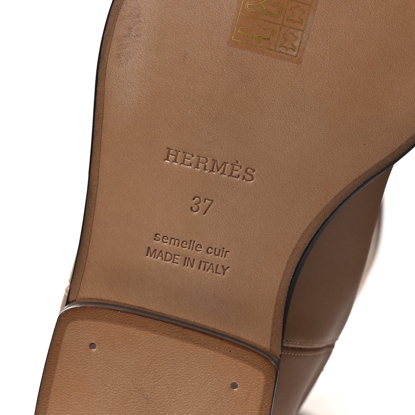 Calfskin Embroidered Kelly Panoplie Equestre Jumping Boots 37 Naturel