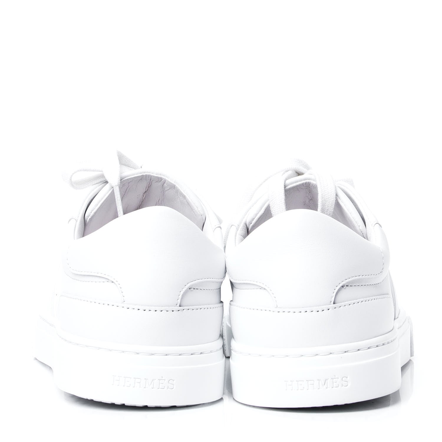 Hermes Calfskin Day Sneakers 37 White 4 of 6