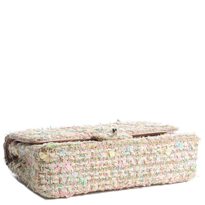 Chanel Tweed Medium Double Flap Pink 4 of 7