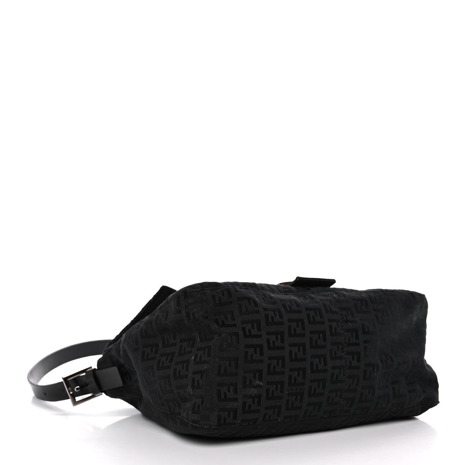 Fendi Zucchino Mama Baguette Black 4 of 15