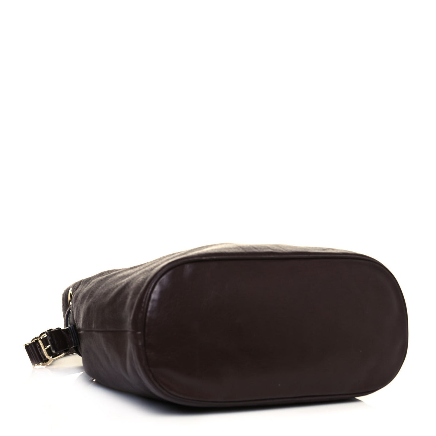 Calfskin Ramona Bucket Bag Brown