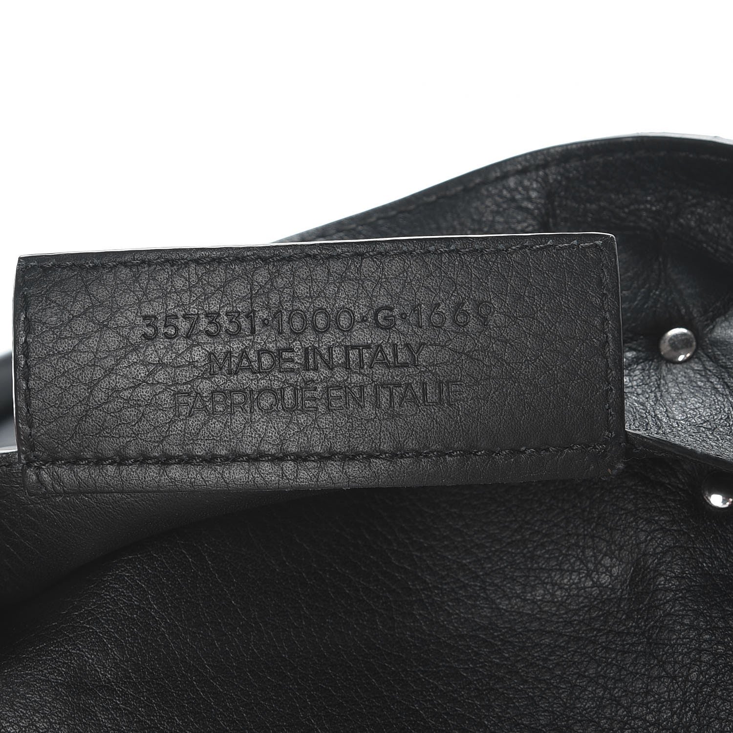 Balenciaga Supple Calfskin Papier A4 Zip Around Tote Black 7 of 7