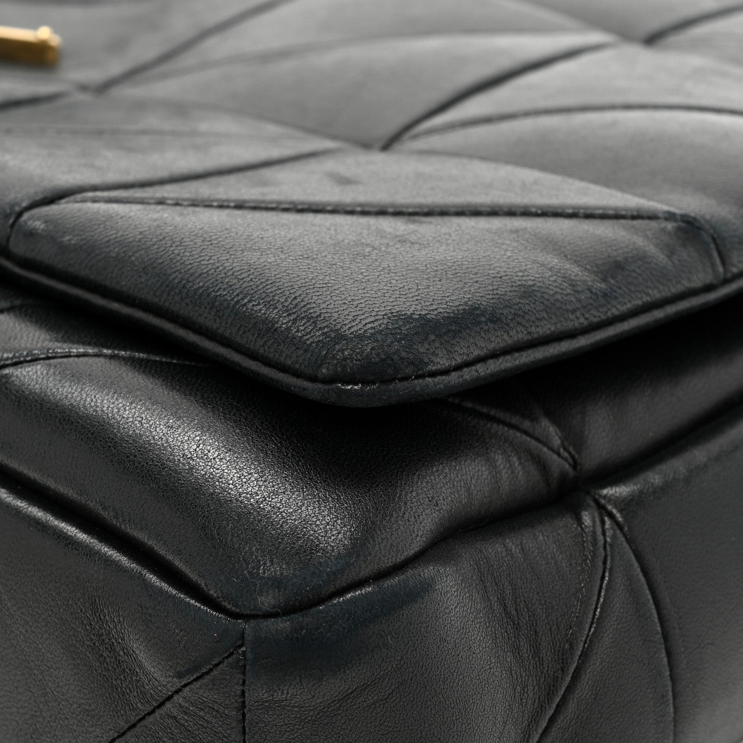 Saint Laurent Lambskin Patchwork Monogram Large Jamie Black 11 of 16