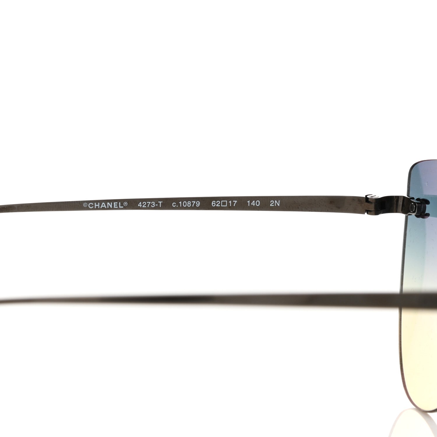 Chanel Cat Eye Sunglasses 4273-T Blue 5 of 7