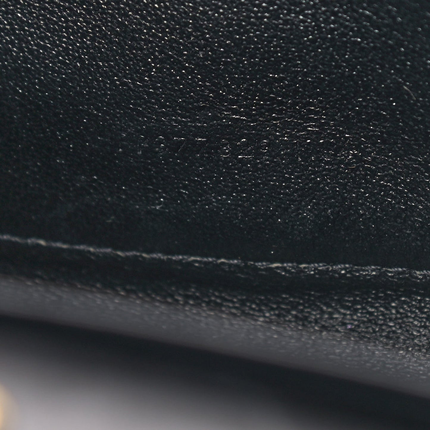 Smooth Calfskin Medium Classic Monogram Kate Satchel Black