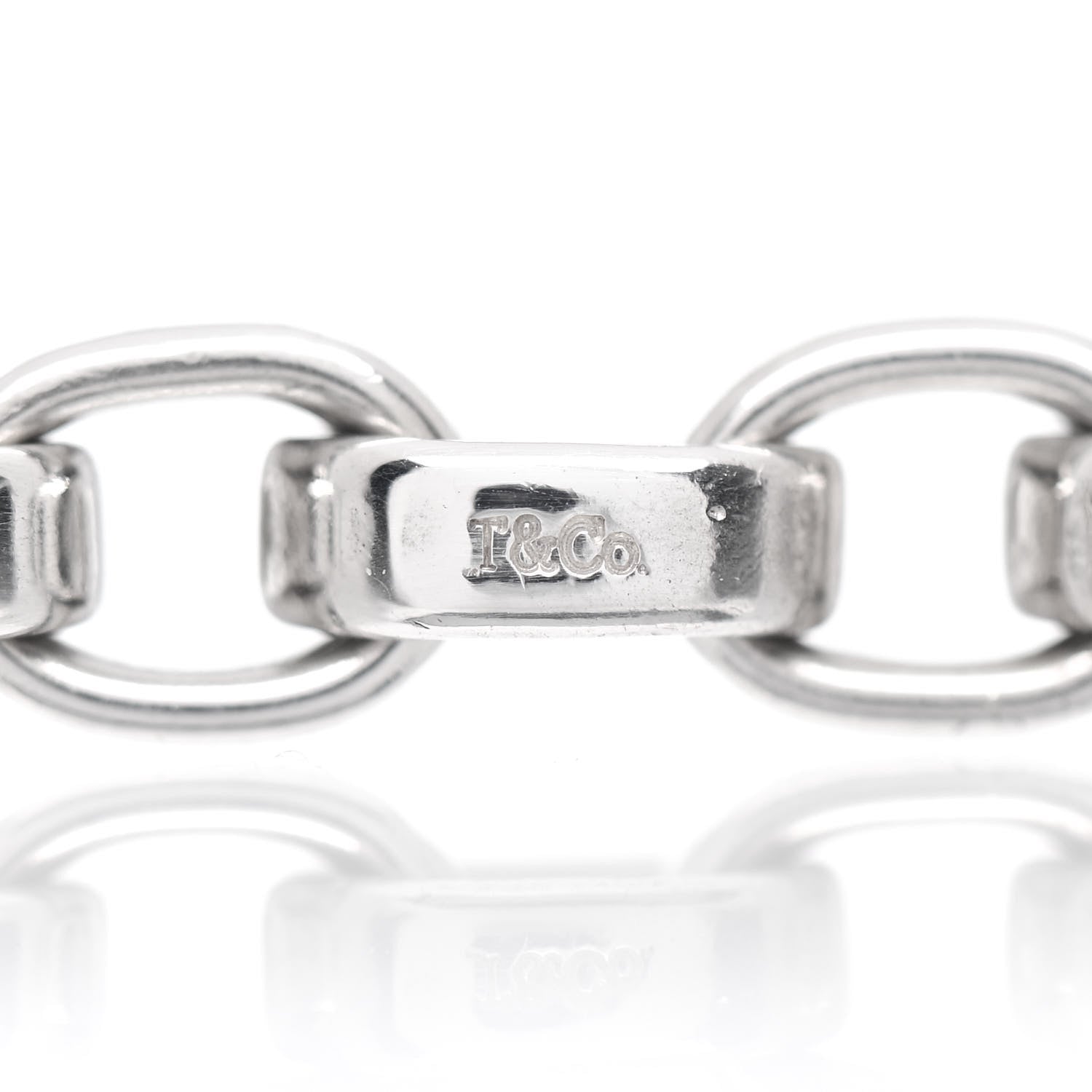 Tiffany Sterling Silver Chain Link Bracelet 4 of 4