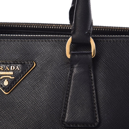 Prada Saffiano Large Galleria Double Zip Tote Black 19 of 19