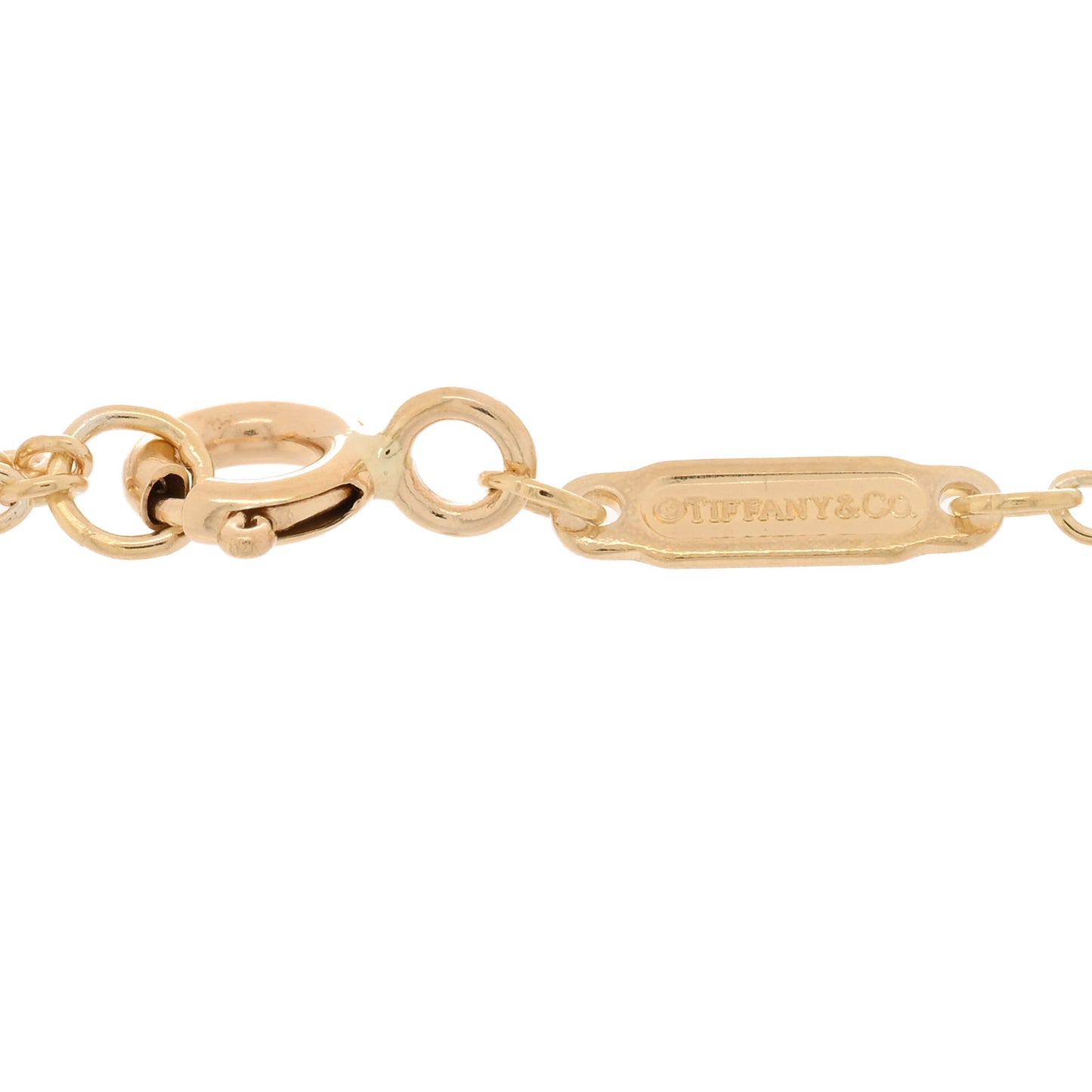 18K Yellow Gold Sterling Silver Return to Tiffany Daisy Chain Bracelet