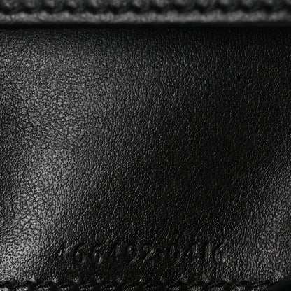 Gucci Calfskin Matelasse GG Marmont Card Case Wallet Black 8 of 8