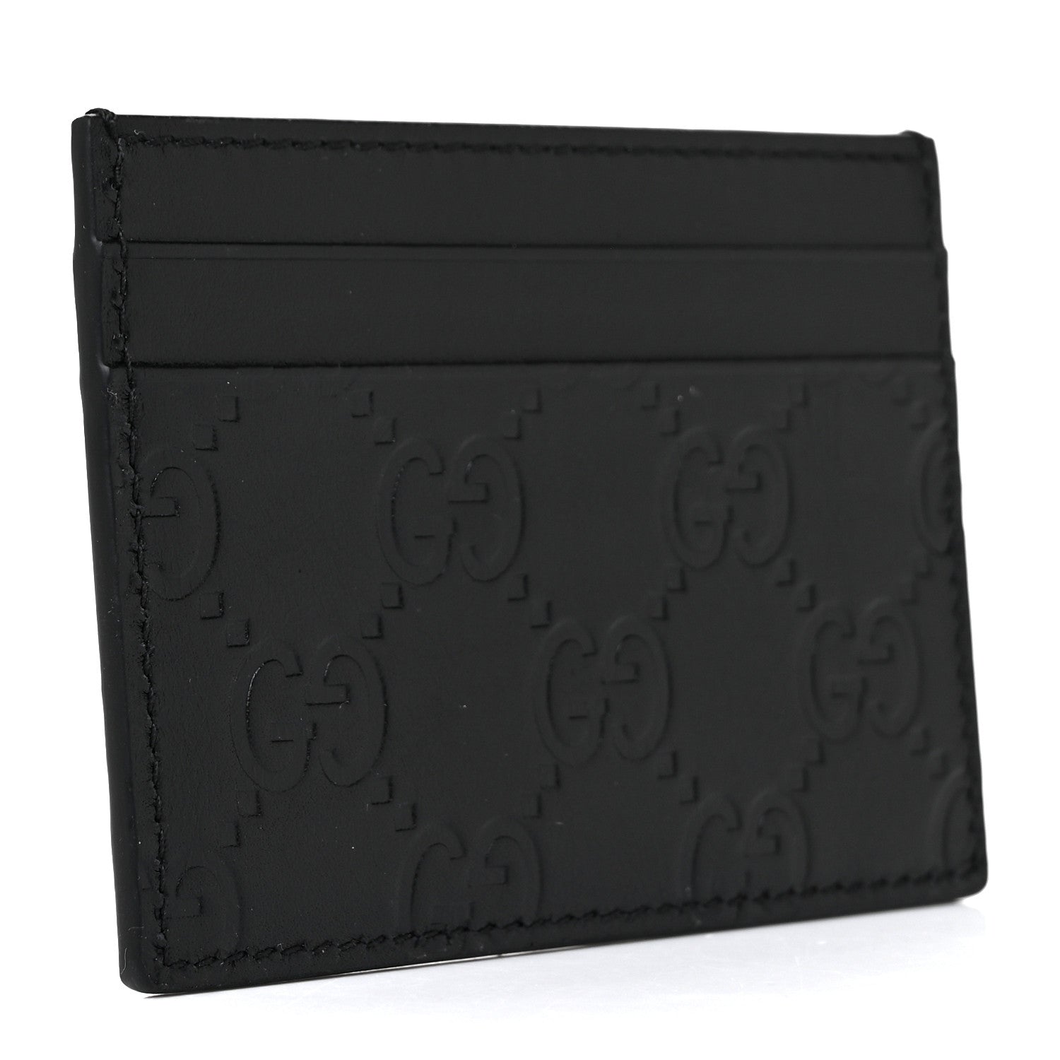 Gucci Guccissima Card Holder Black 3 of 8