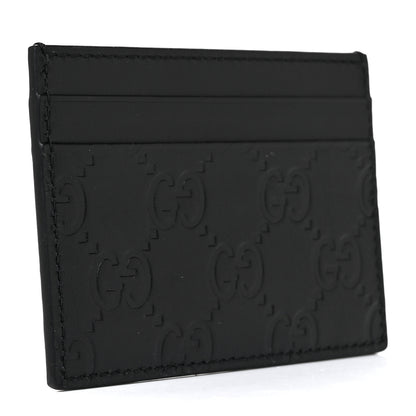 Gucci Guccissima Card Holder Black 3 of 8