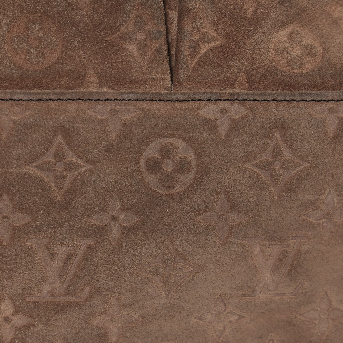 Suede Patent Monogram Irene Brown