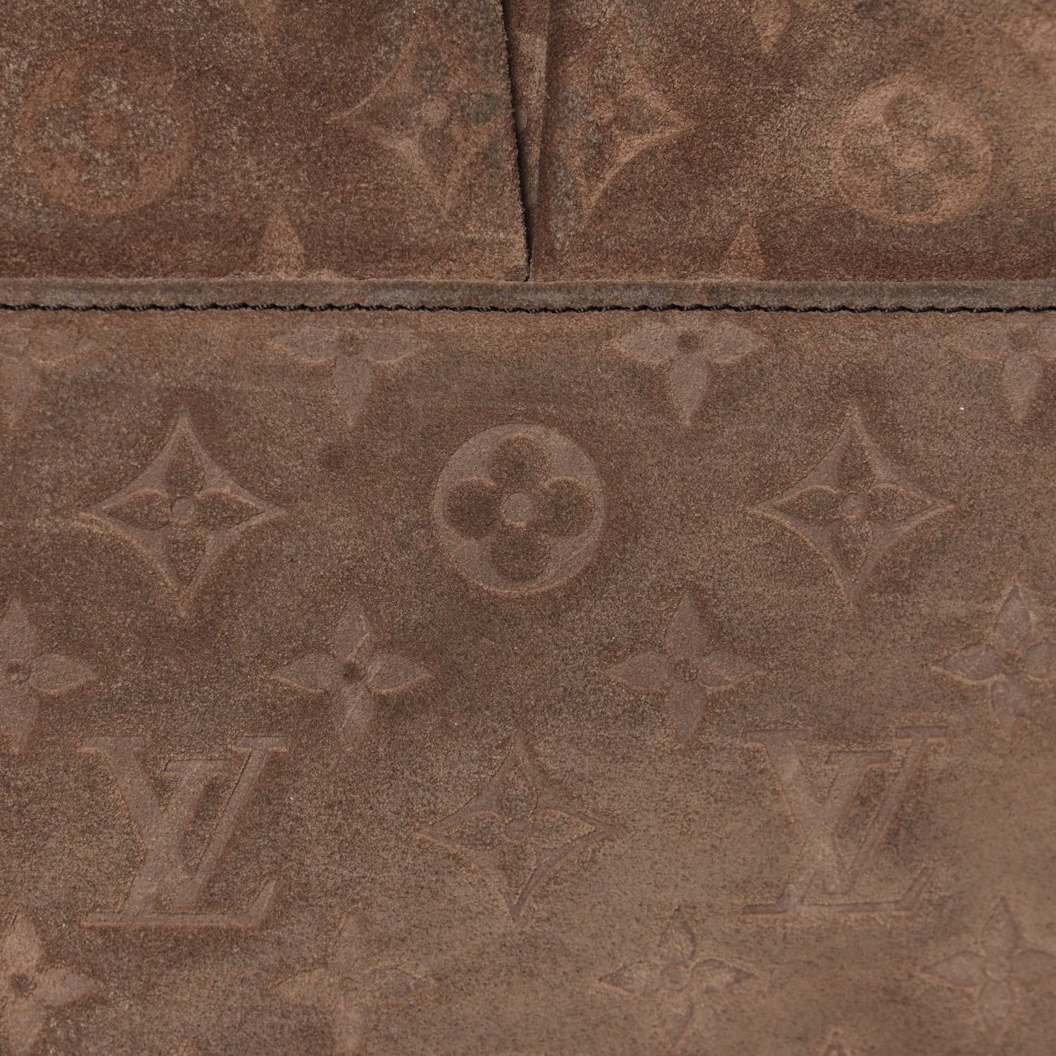 Louis Vuitton Suede Patent Monogram Irene Brown 15 of 16