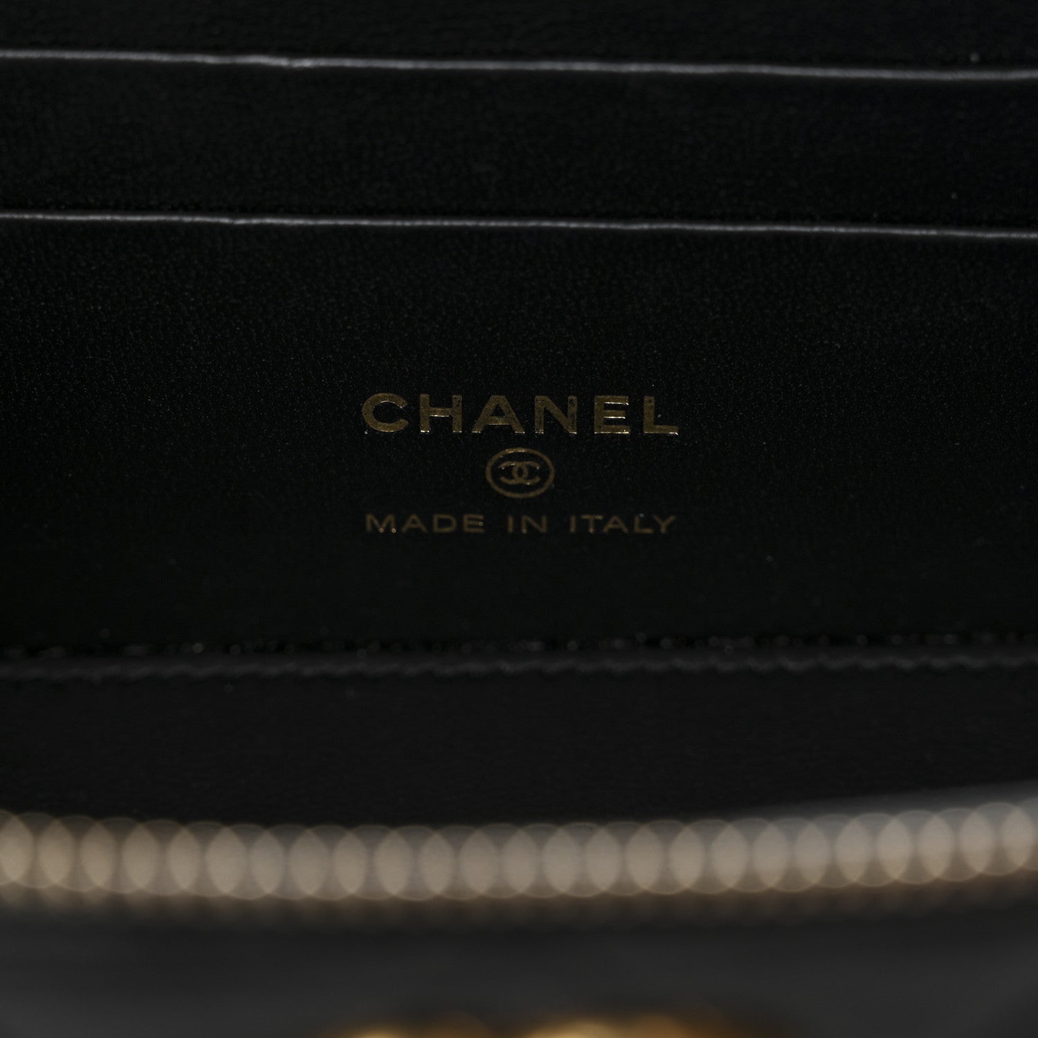 Chanel Lambskin Quilted Small Pillow Crush Vanity Case With Chain Black 6 of 12