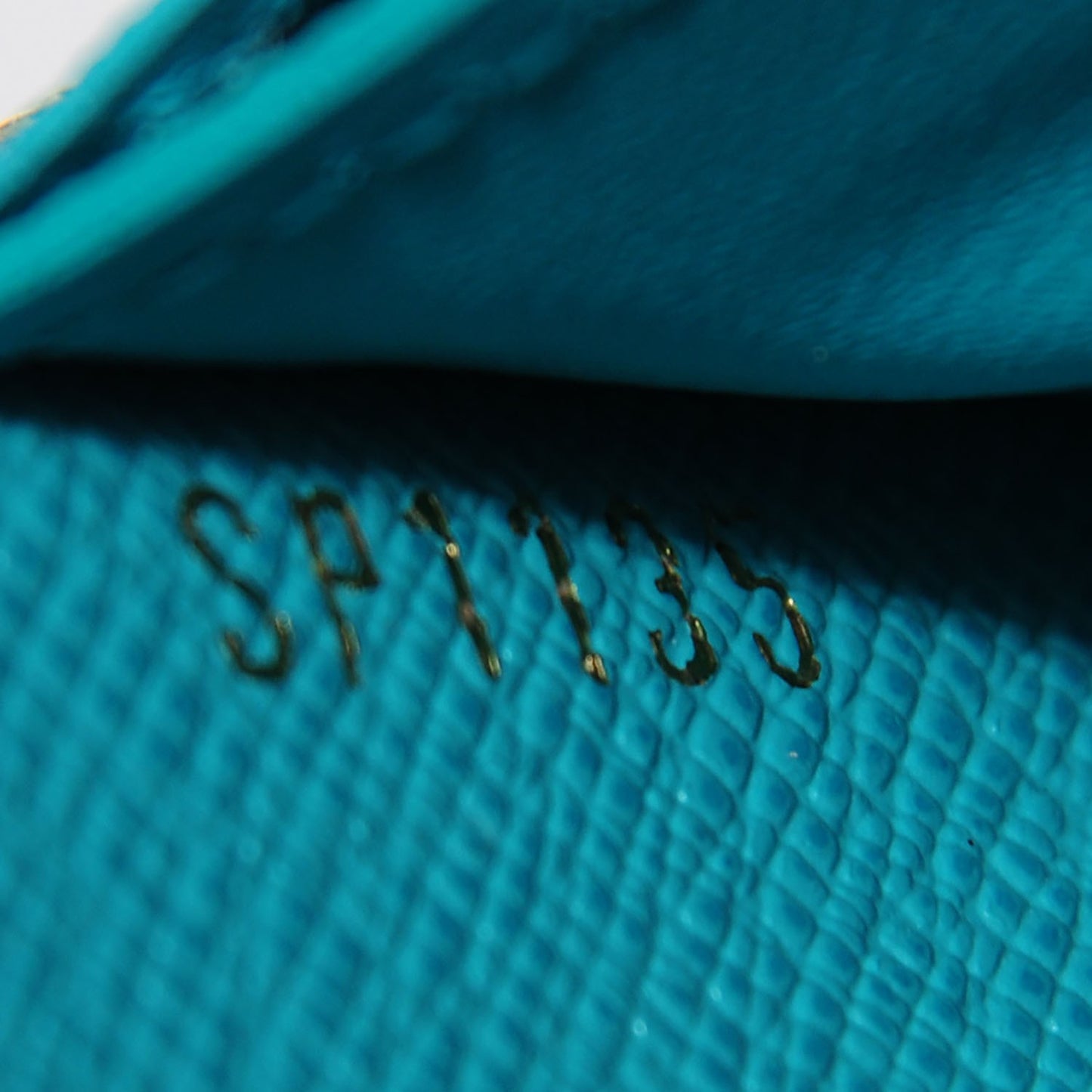 Monogram Clemence Wallet Turquoise