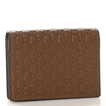 Gucci Microguccissima Card Case Wallet Acero 3 of 8