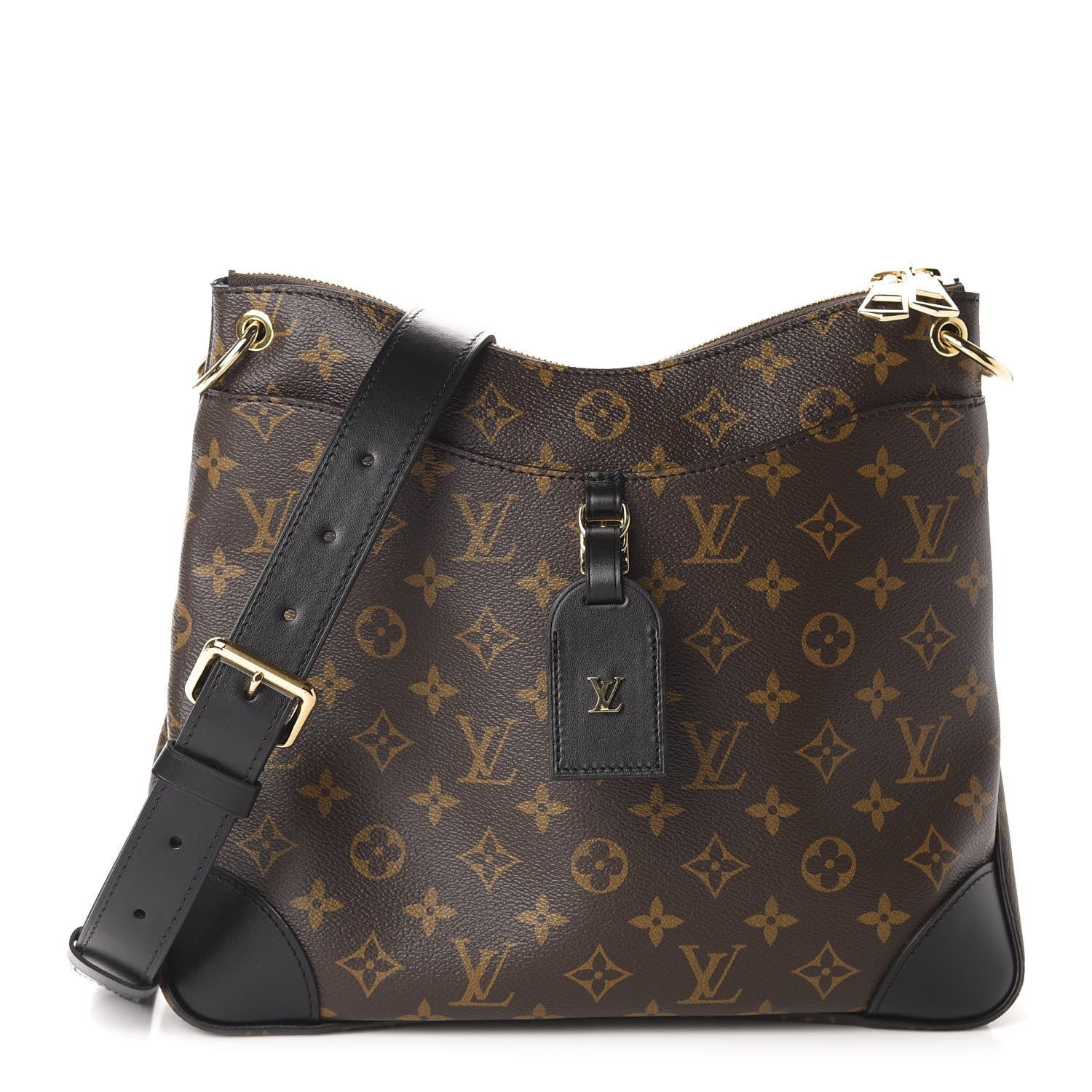 Louis Vuitton Monogram Odeon MM Black 1 of 10